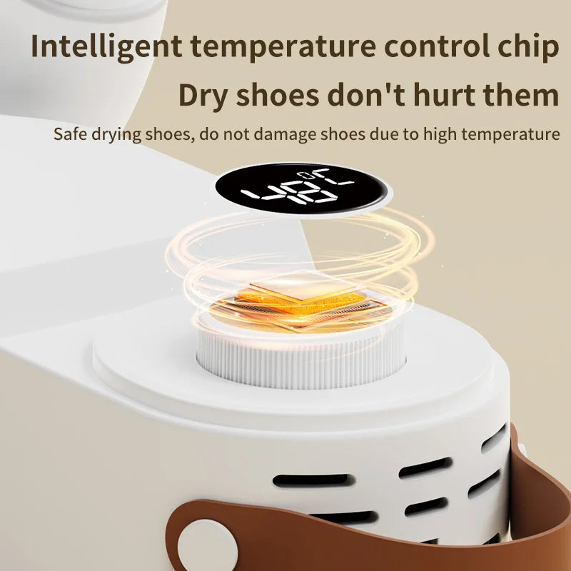 Portable Electric Shoe Dryer with UV Sterilizer - Smart Timer Boot Warmer for Cold Weather Fall/Winter Essential